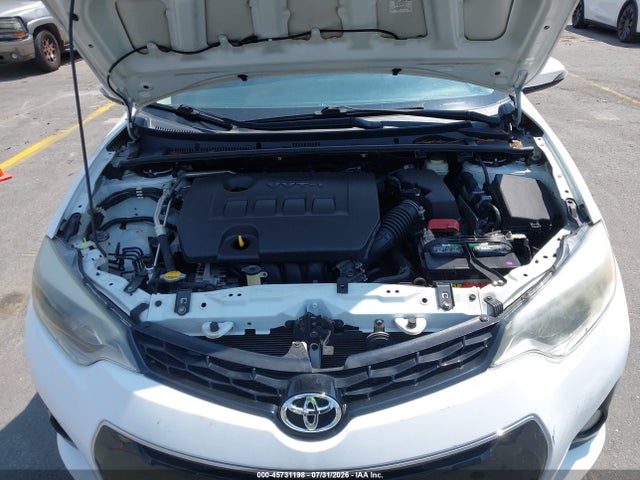 45731198 :رقم المزاد ، 2T1BURHE3FC372612 vin ، 2015 Toyota Corolla S Plus مزاد بيع