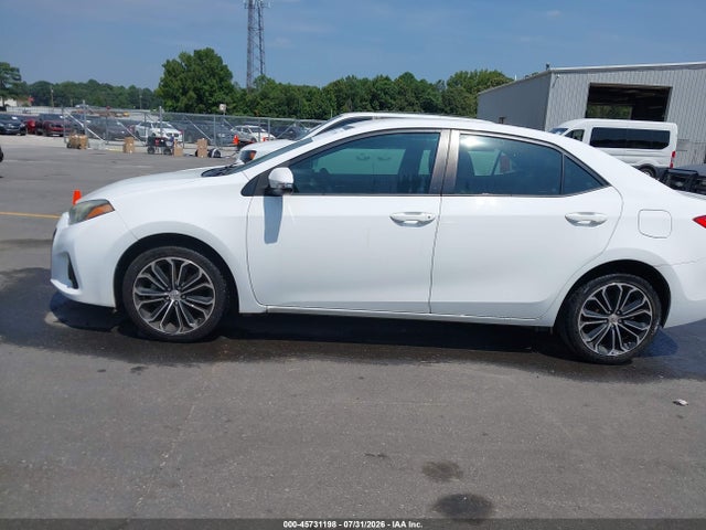 45731198 :رقم المزاد ، 2T1BURHE3FC372612 vin ، 2015 Toyota Corolla S Plus مزاد بيع