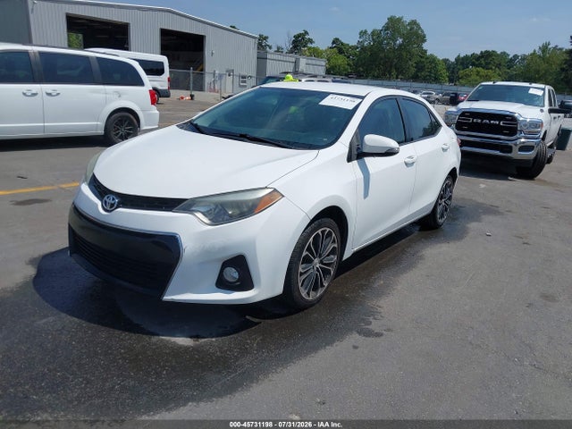 45731198 :رقم المزاد ، 2T1BURHE3FC372612 vin ، 2015 Toyota Corolla S Plus مزاد بيع