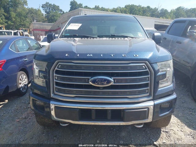 2016 Ford F-150 Limited მანქანა იყიდება აუქციონზე, vin: 1FTEW1EGXGFD14634, აუქციონის ნომერი: 45731326