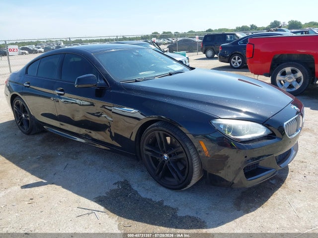 45731357 :رقم المزاد ، WBA6B2C59FD129957 vin ، 2015 Bmw 650i Gran Coupe مزاد بيع