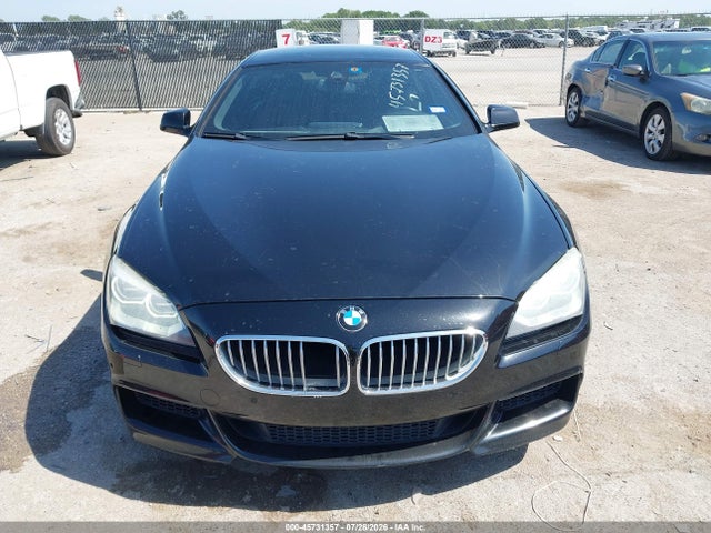 45731357 :رقم المزاد ، WBA6B2C59FD129957 vin ، 2015 Bmw 650i Gran Coupe مزاد بيع