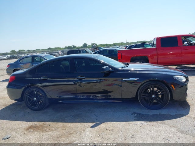 45731357 :رقم المزاد ، WBA6B2C59FD129957 vin ، 2015 Bmw 650i Gran Coupe مزاد بيع