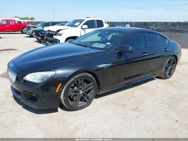 45731357 :رقم المزاد ، WBA6B2C59FD129957 vin ، 2015 Bmw 650i Gran Coupe مزاد بيع