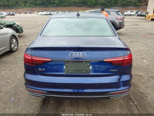 45731390 :رقم المزاد ، WAUBBAF46RN002223 vin ، 2024 Audi A4 Premium Plus 40 Tfsi Quattro S Tronic مزاد بيع