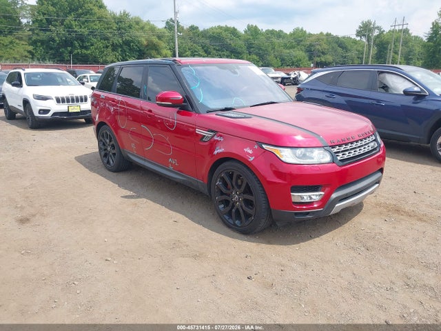 45731415 :رقم المزاد ، SALWR2PF2GA659412 vin ، 2016 Land Rover Range Rover Sport 3.0l V6 Supercharged Hse مزاد بيع