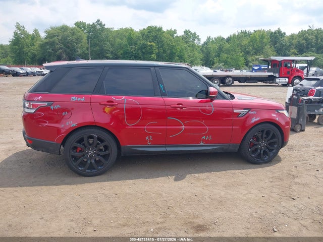 Продаж на аукціоні авто 2016 Land Rover Range Rover Sport 3.0l V6 Supercharged Hse, vin: SALWR2PF2GA659412, номер лоту: 45731415