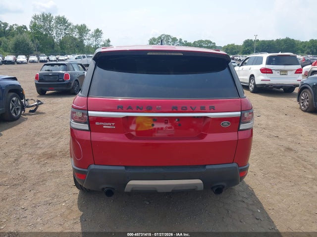 Продаж на аукціоні авто 2016 Land Rover Range Rover Sport 3.0l V6 Supercharged Hse, vin: SALWR2PF2GA659412, номер лоту: 45731415