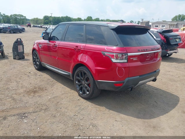 Продаж на аукціоні авто 2016 Land Rover Range Rover Sport 3.0l V6 Supercharged Hse, vin: SALWR2PF2GA659412, номер лоту: 45731415