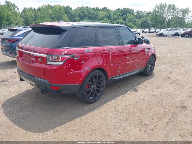 Продаж на аукціоні авто 2016 Land Rover Range Rover Sport 3.0l V6 Supercharged Hse, vin: SALWR2PF2GA659412, номер лоту: 45731415