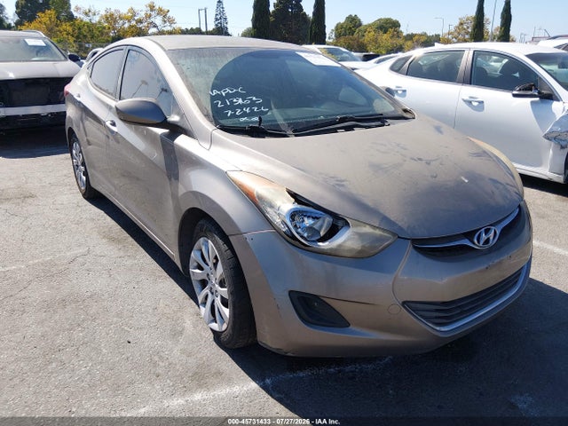 2013 Hyundai Elantra Gls მანქანა იყიდება აუქციონზე, vin: 5NPDH4AE9DH193463, აუქციონის ნომერი: 45731433