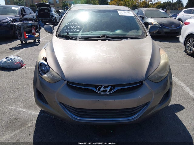Aukcja sprzedaży 2013 Hyundai Elantra Gls, vin: 5NPDH4AE9DH193463, numer aukcji: 45731433