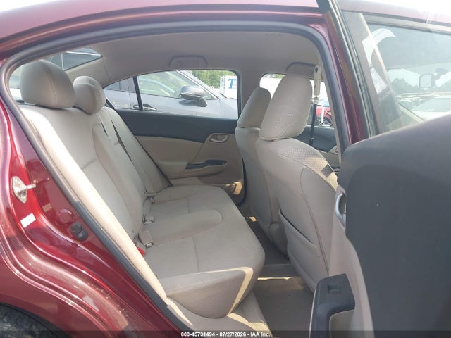 2012 Honda Civic Lx მანქანა იყიდება აუქციონზე, vin: 2HGFB2F51CH574885, აუქციონის ნომერი: 45731494