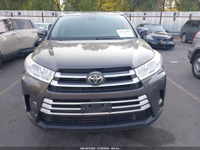 Aukcja sprzedaży 2017 Toyota Highlander Xle, vin: 5TDJZRFH9HS425155, numer aukcji: 45731502