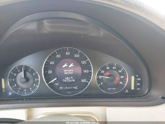 45731559 :رقم المزاد ، WDBTJ65J54F104449 vin ، 2004 Mercedes-benz Clk 320 مزاد بيع