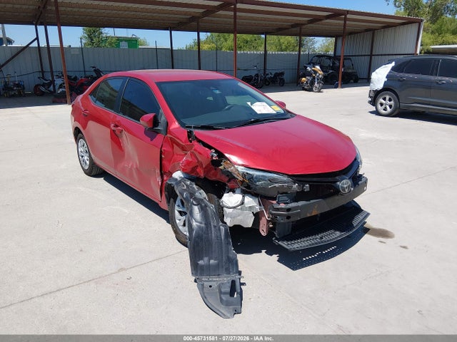 2019 Toyota Corolla Le მანქანა იყიდება აუქციონზე, vin: 5YFBURHE8KP883176, აუქციონის ნომერი: 45731581
