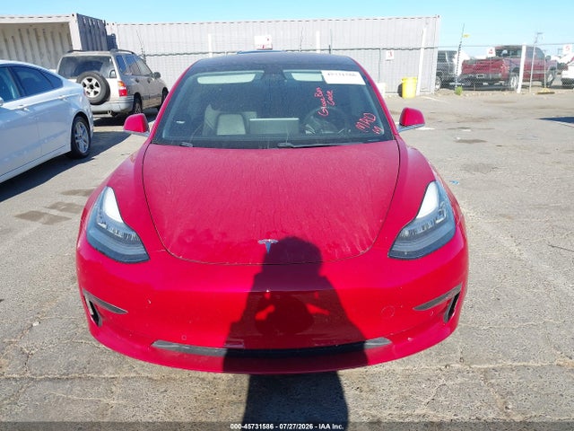Продажа на аукционе авто 2018 Tesla Model 3 Long Range/mid Range, vin: 5YJ3E1EA4JF047041, номер лота: 45731586