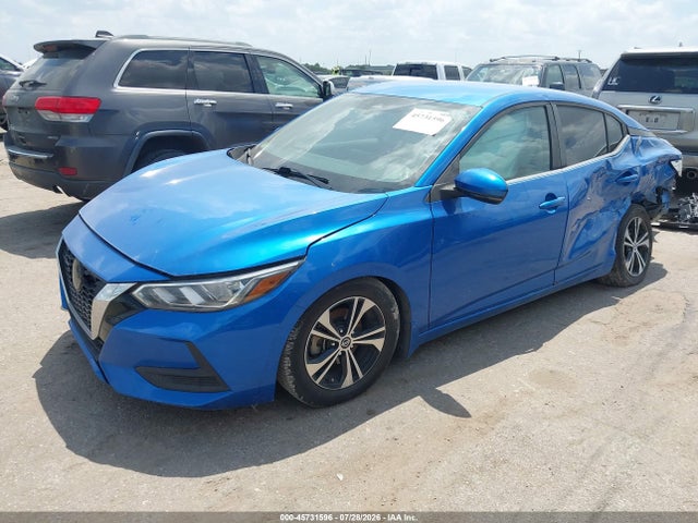 45731596 :رقم المزاد ، 3N1AB8CV7LY235013 vin ، 2020 Nissan Sentra Sv Xtronic Cvt مزاد بيع