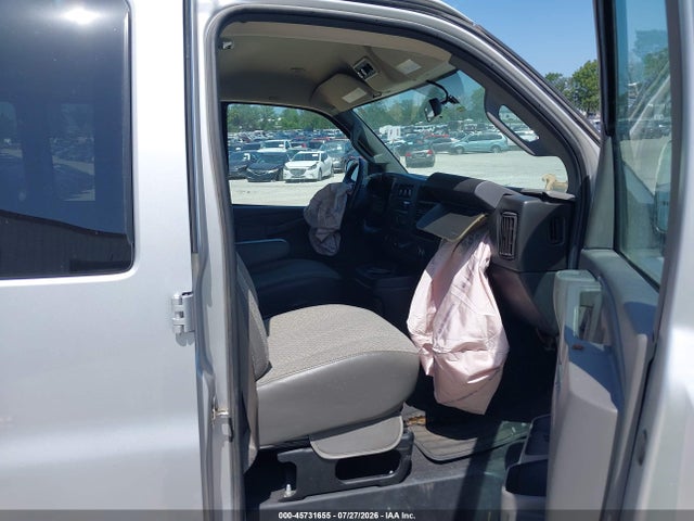1GAZGNFPXL1256755 Chevrolet Express Passenger Rwd 3500 Extended Wheelbase Ls