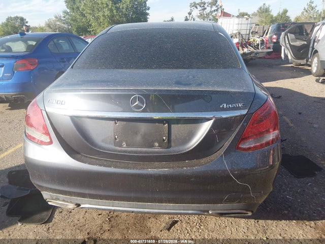 45731659 :رقم المزاد ، 55SWF4KB4FU016208 vin ، 2015 Mercedes-benz C 300 4matic مزاد بيع