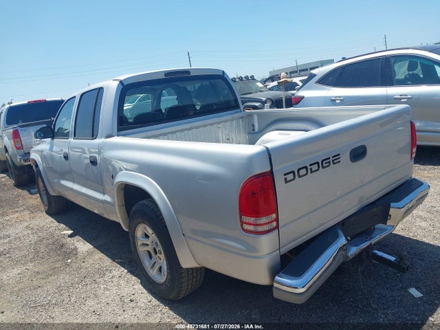 45731681 :رقم المزاد ، 1B7HL48X42S641257 vin ، 2002 Dodge Dakota Slt مزاد بيع