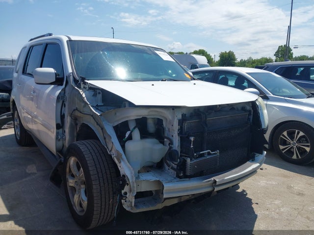 2014 Honda Pilot Ex-l მანქანა იყიდება აუქციონზე, vin: 5FNYF4H52EB013365, აუქციონის ნომერი: 45731760
