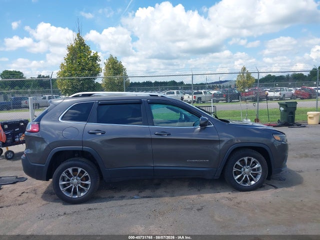 2020 Jeep Cherokee Latitude Plus Fwd მანქანა იყიდება აუქციონზე, vin: 1C4PJLLB9LD542737, აუქციონის ნომერი: 45731768