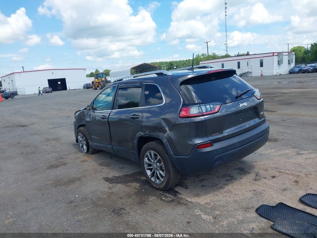 2020 Jeep Cherokee Latitude Plus Fwd მანქანა იყიდება აუქციონზე, vin: 1C4PJLLB9LD542737, აუქციონის ნომერი: 45731768