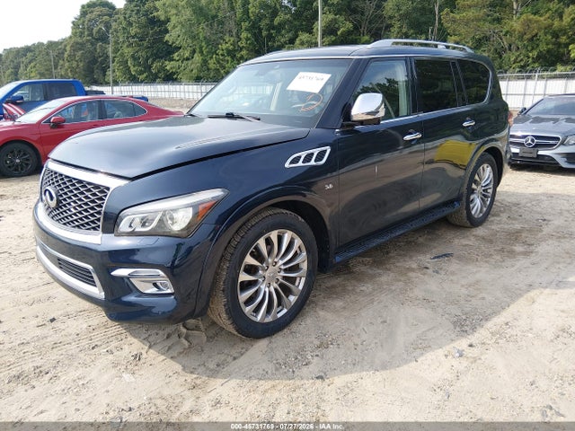2017 Infiniti Qx80 მანქანა იყიდება აუქციონზე, vin: JN8AZ2NE2H9152402, აუქციონის ნომერი: 45731769