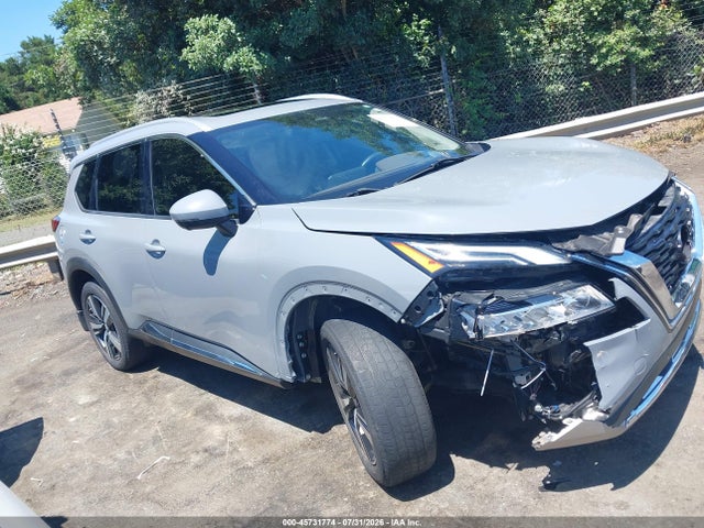 45731774 :رقم المزاد ، JN8AT3DD1MW303581 vin ، 2021 Nissan Rogue Platinum Intelligent Awd مزاد بيع