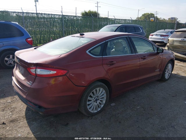 Ford Fusion Hybrid Se 2014 3FA6P0LU7ER212038 Image 4