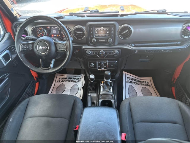Aukcja sprzedaży 2019 Jeep Wrangler Unlimited Sport S 4x4, vin: 1C4HJXDG7KW584753, numer aukcji: 45731793