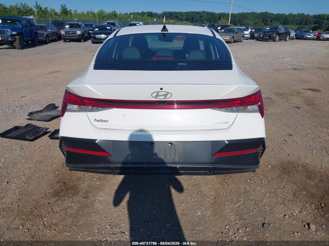Продажа на аукционе авто 2025 Hyundai Elantra Limited, vin: KMHLP4DG5SU902593, номер лота: 45731798