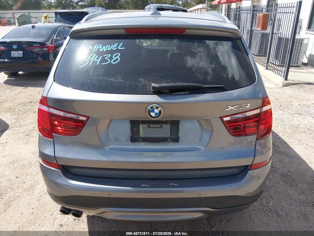 45731811 :رقم المزاد ، 5UXWZ7C36H0X42136 vin ، 2017 Bmw X3 Sdrive28i مزاد بيع