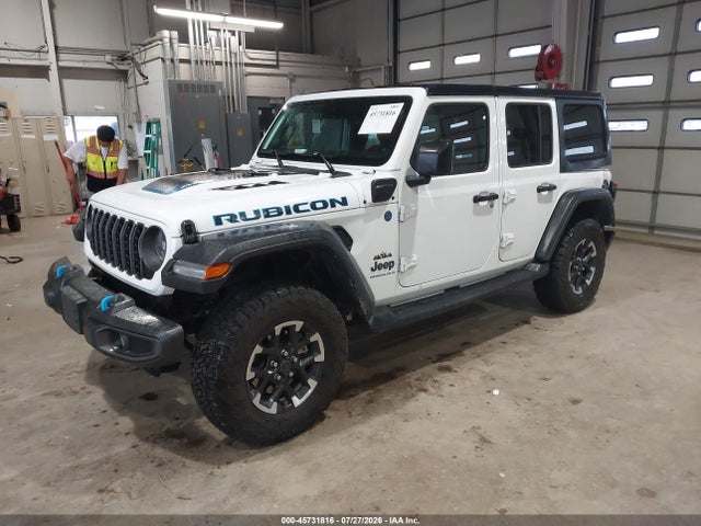Auction sale of the 2024 Jeep Wrangler 4xe Rubicon 4xe, vin: 1C4RJXR68RW223613, lot number: 45731816