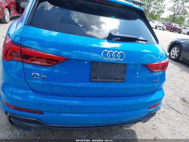 Продажа на аукционе авто 2022 Audi Q3 Premium Plus 45 Tfsi S Line Quattro Tiptronic, vin: WA1EECF37N1051663, номер лота: 45731861