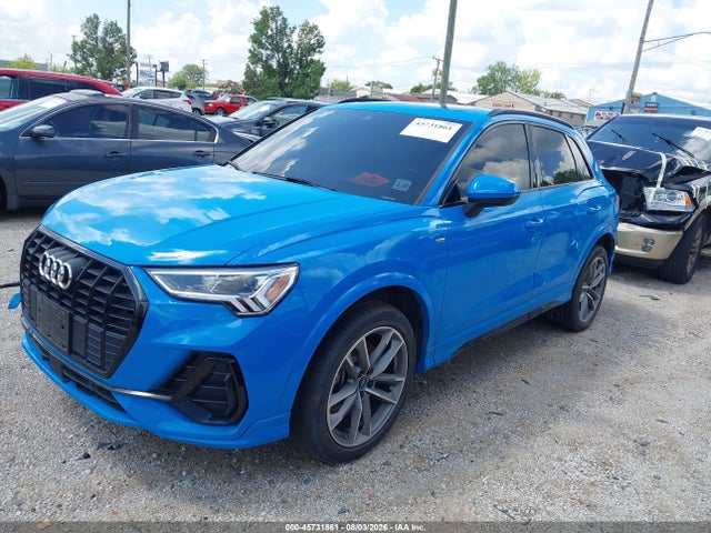Продажа на аукционе авто 2022 Audi Q3 Premium Plus 45 Tfsi S Line Quattro Tiptronic, vin: WA1EECF37N1051663, номер лота: 45731861