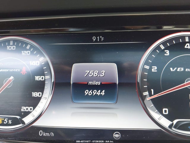45731877 :رقم المزاد ، WDDXJ7JB1GA016982 vin ، 2016 Mercedes-benz Amg S 63 4matic مزاد بيع