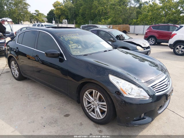 2013 Infiniti G37x მანქანა იყიდება აუქციონზე, vin: JN1CV6ARXDM752059, აუქციონის ნომერი: 45731881