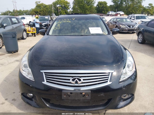2013 Infiniti G37x მანქანა იყიდება აუქციონზე, vin: JN1CV6ARXDM752059, აუქციონის ნომერი: 45731881