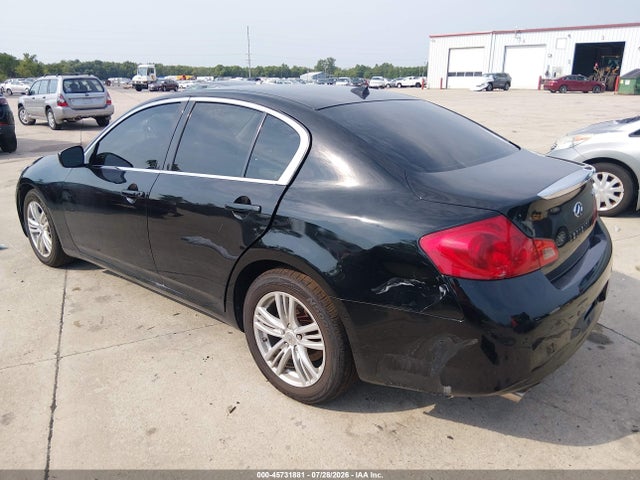 2013 Infiniti G37x მანქანა იყიდება აუქციონზე, vin: JN1CV6ARXDM752059, აუქციონის ნომერი: 45731881