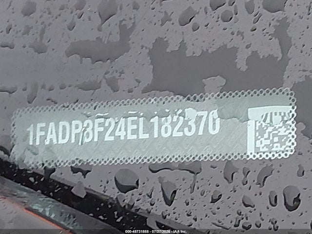 Ford FOCUS SE 2014 1FADP3F24EL182370 Image 9