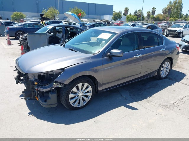 Honda Accord Ex-l 2014 1HGCR2F80EA030811 Image 2