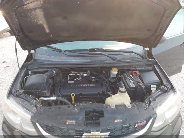 45731982 :رقم المزاد ، 1G1JD6SH6H4121692 vin ، 2017 Chevrolet Sonic Lt Auto مزاد بيع