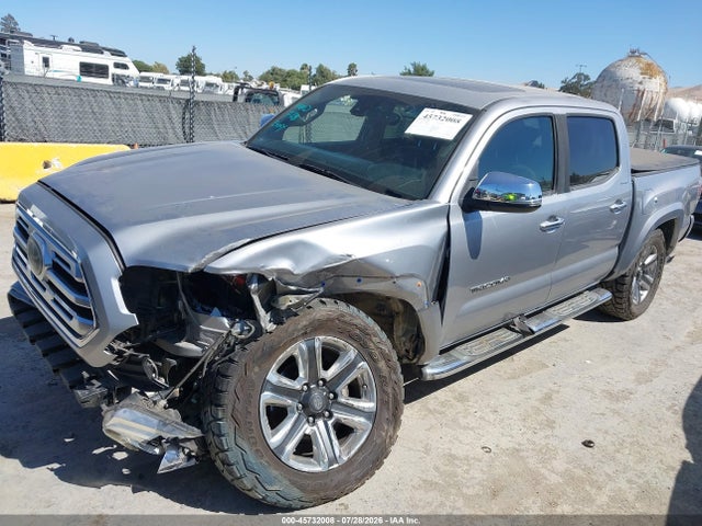 Продажа на аукционе авто 2018 Toyota Tacoma Limited, vin: 3TMGZ5AN7JM153601, номер лота: 45732008