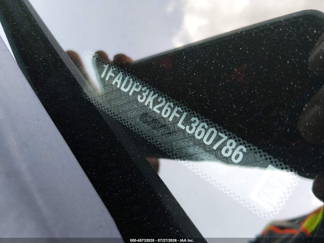 Ford FOCUS SE 2015 1FADP3K26FL360786 Image 9