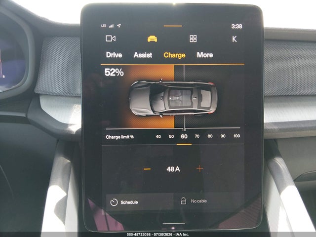 Продаж на аукціоні авто 2024 Polestar 2 Long Range Dual Motor Performance Plus, vin: YSMFG3KAXRL220520, номер лоту: 45732098