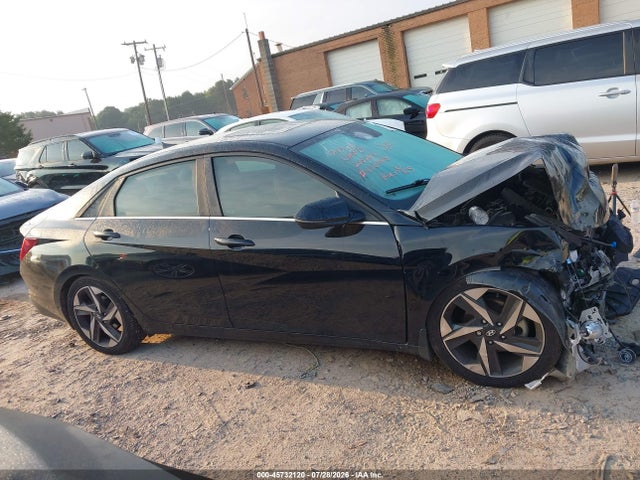 2022 Hyundai Elantra Sel მანქანა იყიდება აუქციონზე, vin: KMHLN4AG7NU255256, აუქციონის ნომერი: 45732120