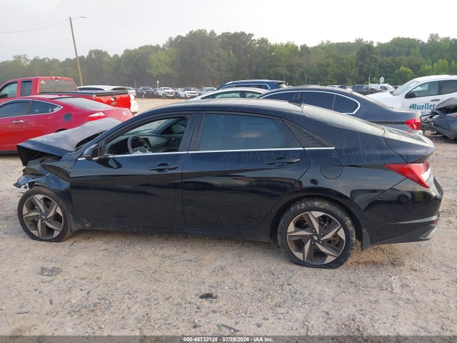 2022 Hyundai Elantra Sel მანქანა იყიდება აუქციონზე, vin: KMHLN4AG7NU255256, აუქციონის ნომერი: 45732120