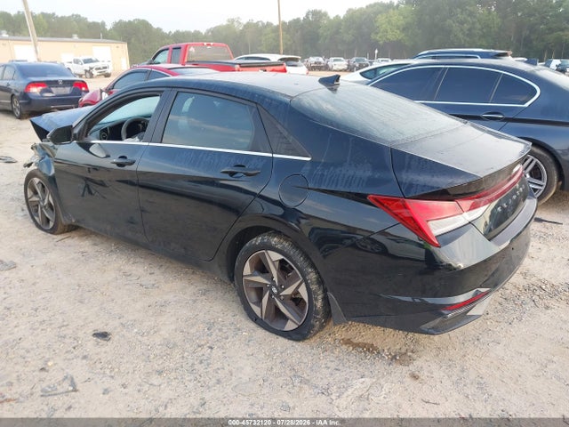 2022 Hyundai Elantra Sel მანქანა იყიდება აუქციონზე, vin: KMHLN4AG7NU255256, აუქციონის ნომერი: 45732120